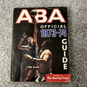 LAST CHANCE…1973-74 Official American Basketball Association (ABA) Guide